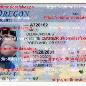 Oregon Driver License(New OR)