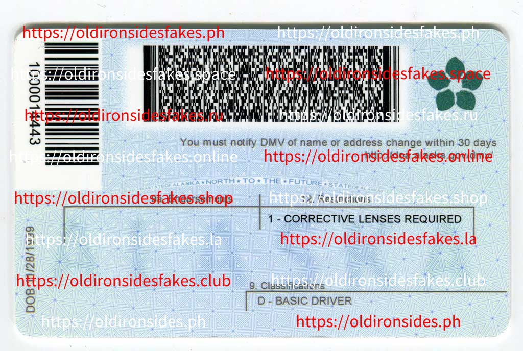 Alaska Driver License(AK) - Image 6