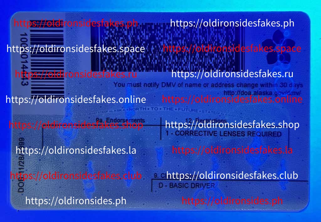 Alaska Driver License(AK) - Image 4