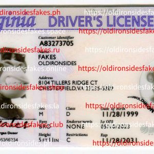Virginia Driver License(VA)
