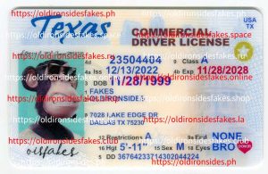 Texas Driver License(Old TX O21 CDL)
