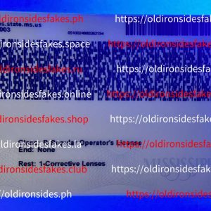 Mississippi Driver License (MS U21)