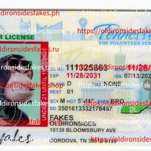 Tennessee Driver License(TN U21)