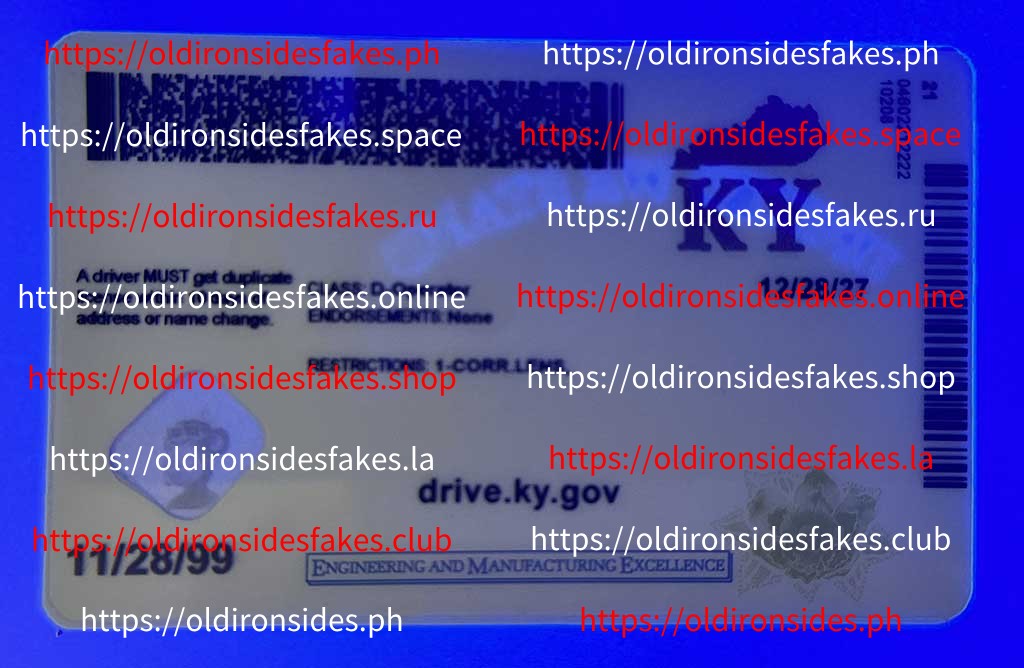 Kentucky Driver License(KY) - Image 2