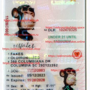 South Carolina Driver License(New SC U21)