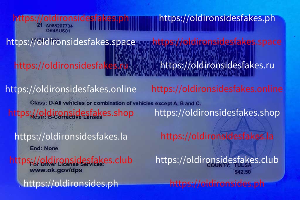 Oklahoma Driver License(OK) - Image 2