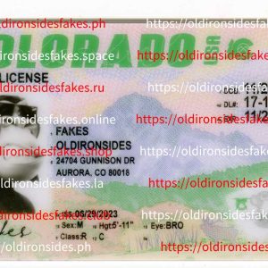 Colorado Driver License(New CO 2020)