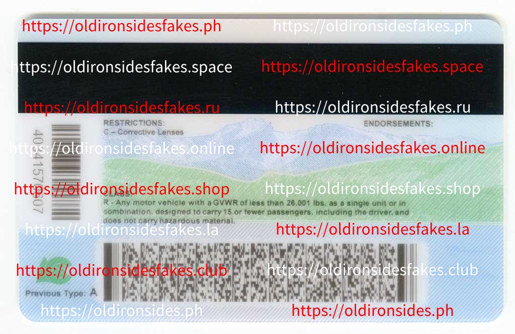 Colorado Driver License(Old CO) - Image 4