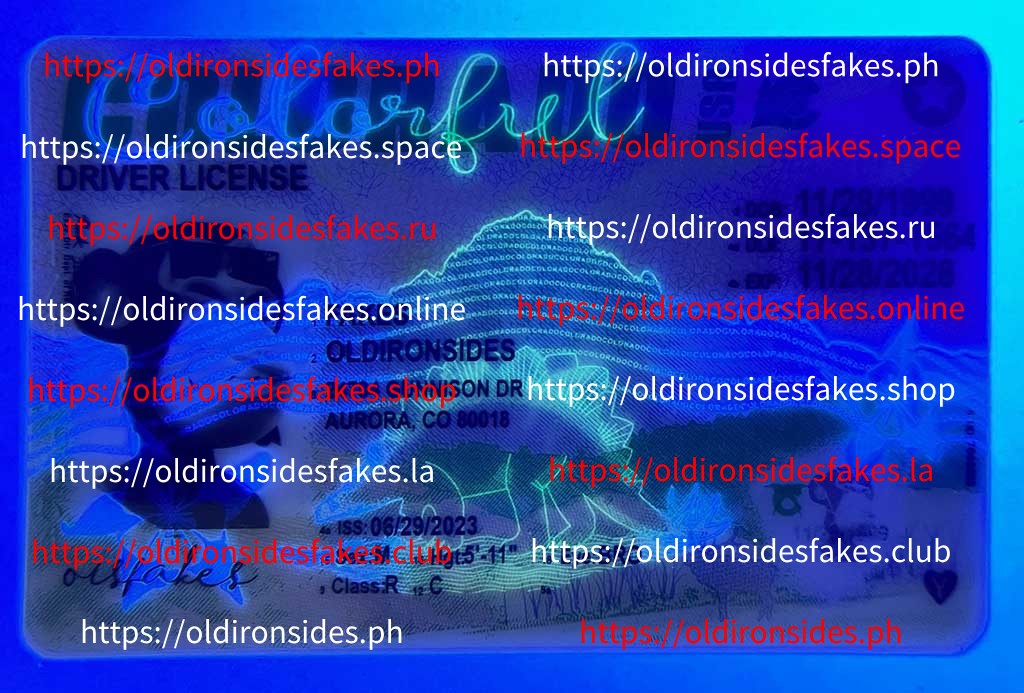 Colorado Driver License(Old CO) - Image 3