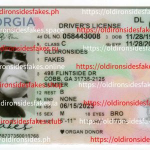 Georgia Driver License(Old GA O21)