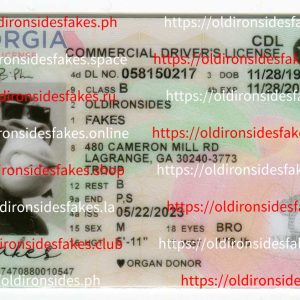 Georgia Driver License(New GA O21)