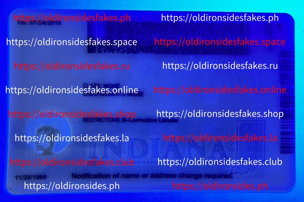 Indiana Driver License(New IN) - Image 2