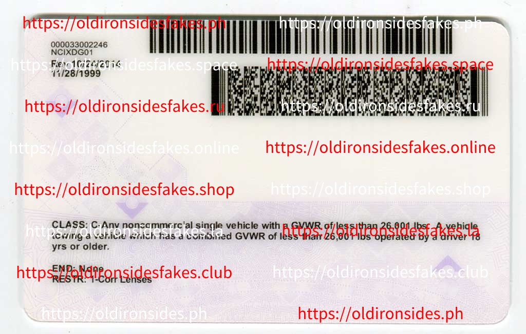 North Carolina Driver License(NC) - Image 5