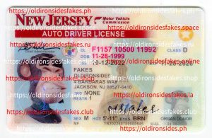 New Jersey Driver License (NJ)