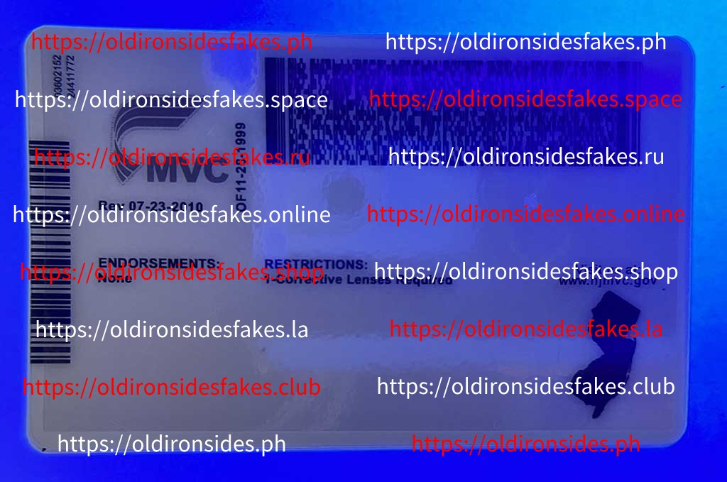 New Jersey Driver License (NJ) - Image 2