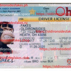 Ohio Driver License(Old OH)