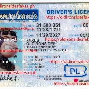 Pennsylvania Driver License(New PA O21)