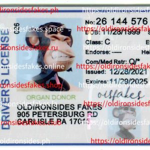 Pennsylvania Driver License(Old PA)