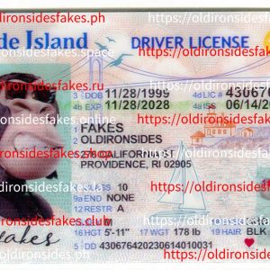 Rhode Island Driver License(New RI)