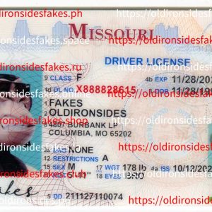 Missouri Driver License (Old MO U21)
