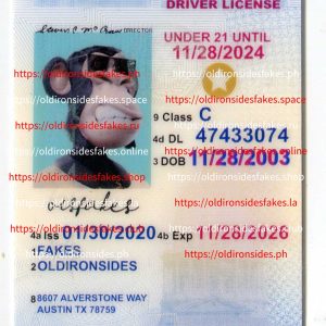 Texas Driver License(Old TX U21)