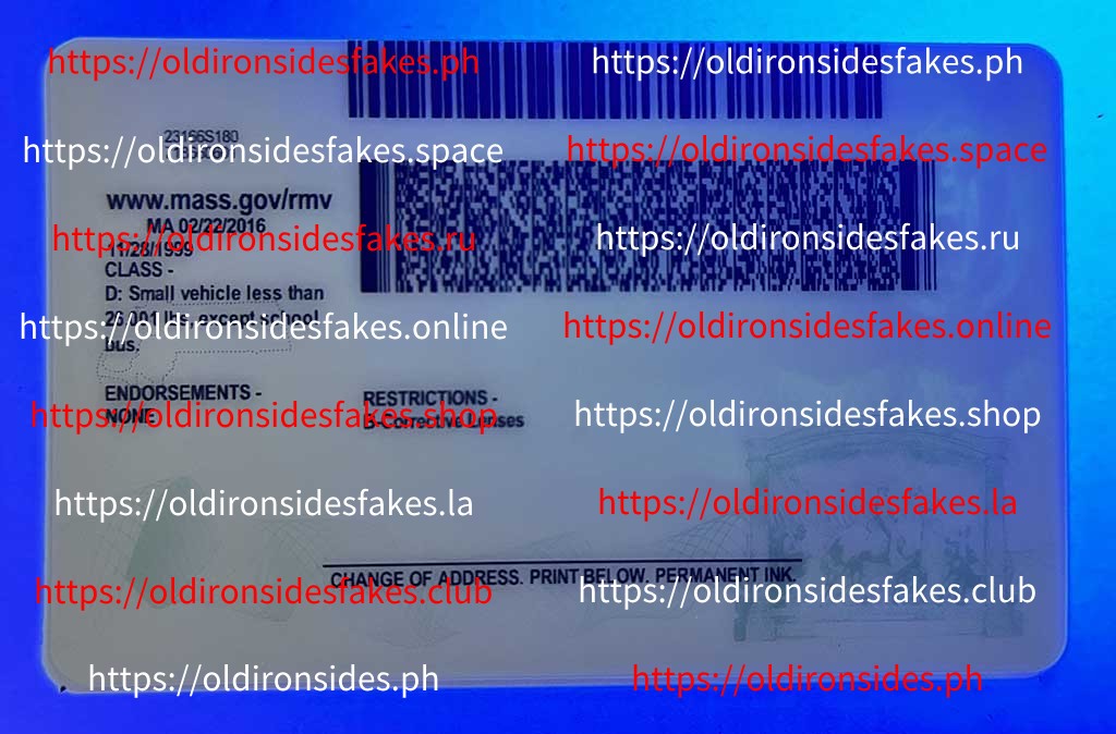 Massachusetts Driver License (New MA O21) - Image 2