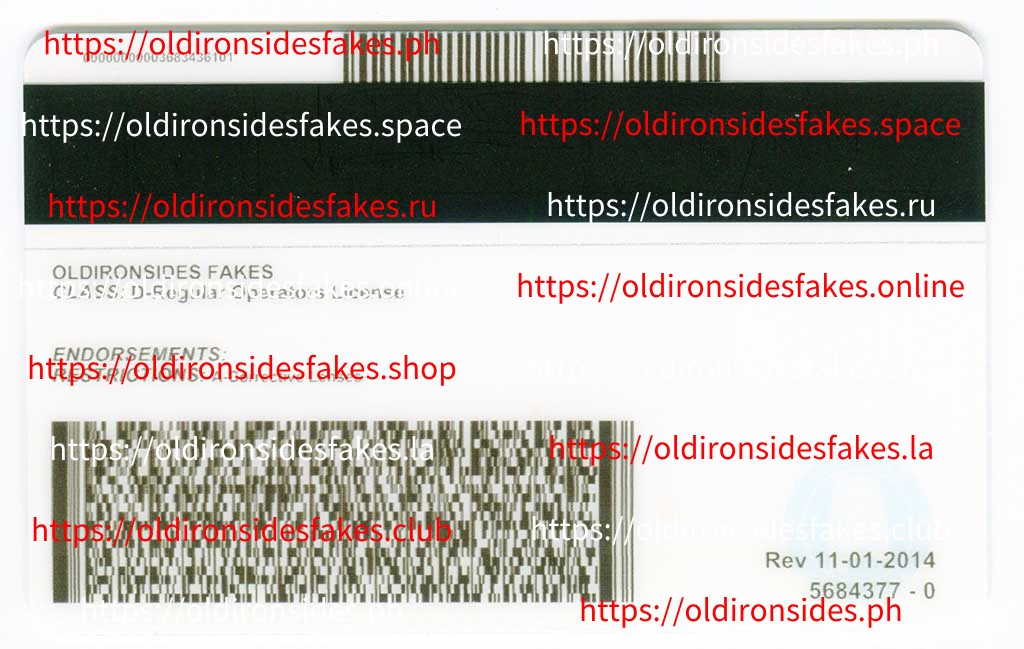 Alabama Driver License(AL) - Image 5