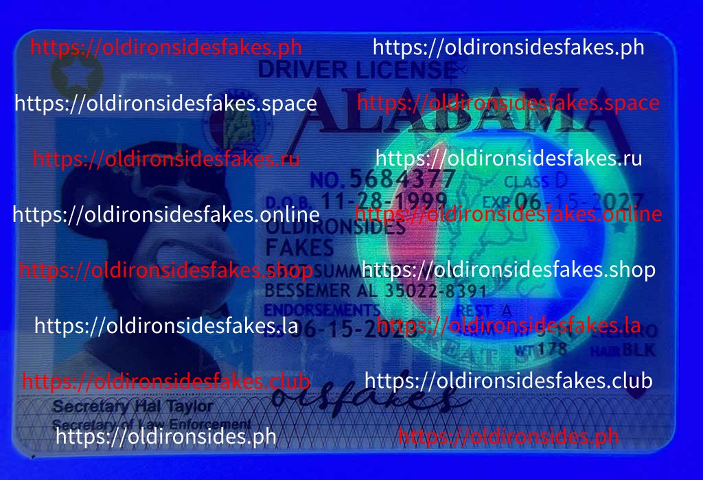 Alabama Driver License(AL) - Image 4