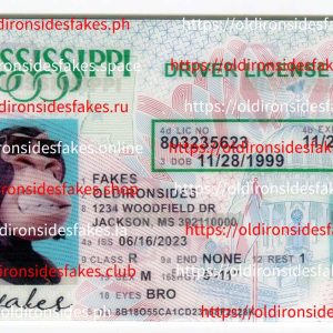 Mississippi Driver License (MS O21)