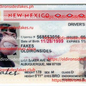 New Mexico Driver License (NM)