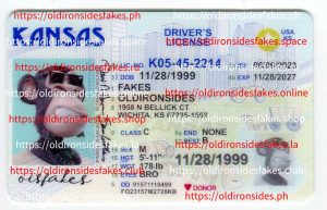 Kansas Driver License (KS)