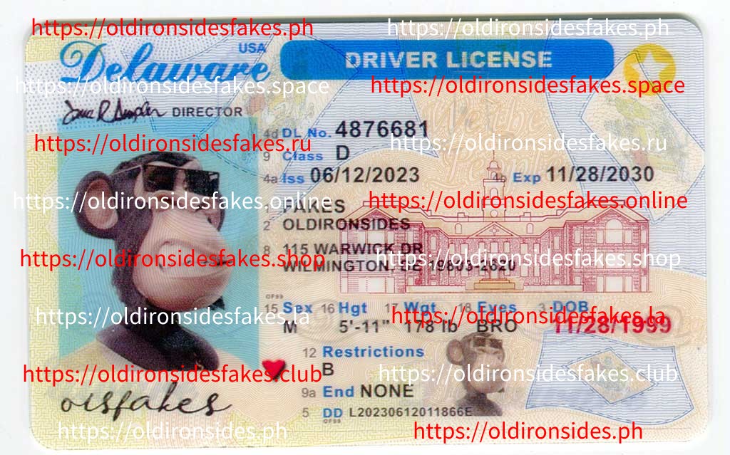 Delaware Driver License(New DE O21)
