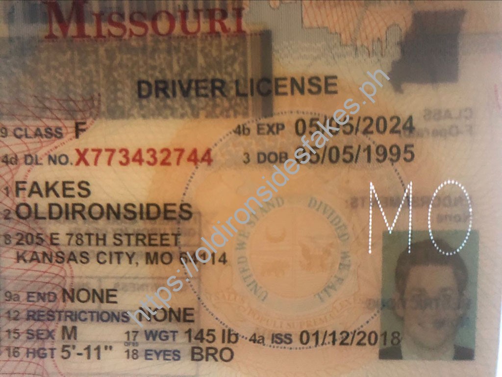 Missouri Driver License (Old MO U21) - Image 4