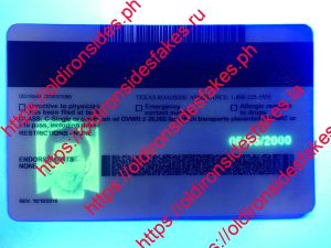 Texas Driver License(Old TX O21 CDL)