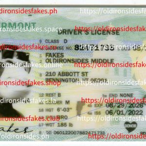 Vermont Driver License(VT)