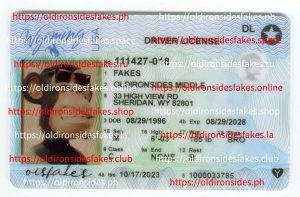 Wyoming Driver License(WY)