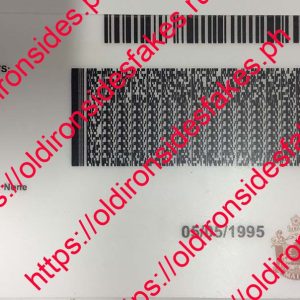 Maine Driver License (Old ME)