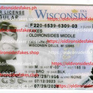 Wisconsin Driver License(WI)