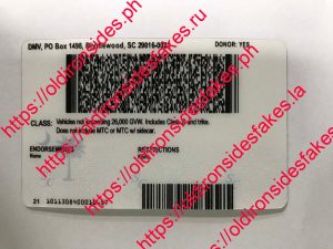 South Carolina Driver License(New SC O21)