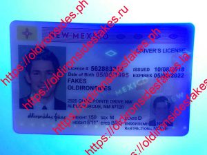 New Mexico Driver License (NM)