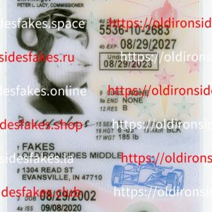 Indiana Driver License(Old IN)