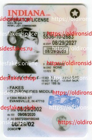 Indiana Driver License(Old IN)