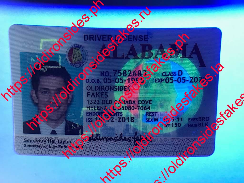 Alabama Driver License(AL) - Image 2