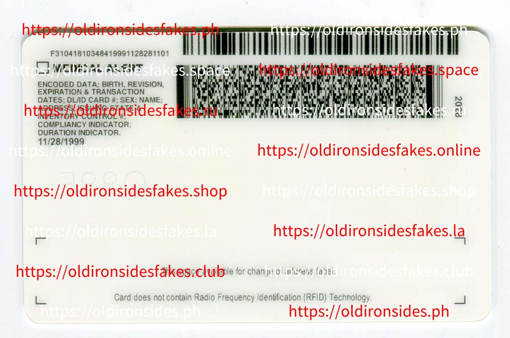 Michigan Driver License(MI) - Image 4