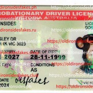 Victoria Australia Probationary Driver Licence(VIC-R-P)